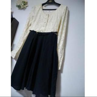 新品　mysticwoman　
切り替えワンピース