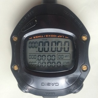全国配送可能。 レース用 ストップウォッチ 1/1000まで測定可能