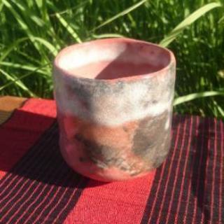 大野九行 赤楽 茶器