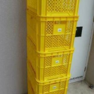 【中古のメッシュコンテナ･５個】の画像