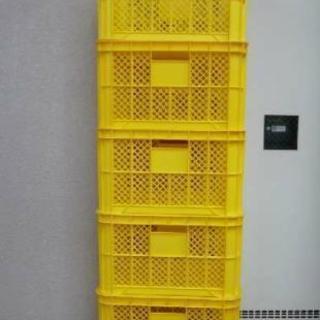 【中古のメッシュコンテナ･５個】の画像