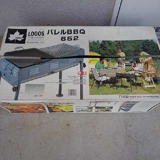 【無料】中古バーベキューコンロ・LOGOS  バレル BBQ 652の画像