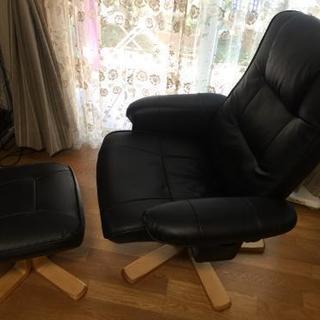 美品！オットマンチェアの画像