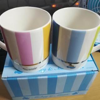 【新品・値下げ】ディズニーペアマグカップ