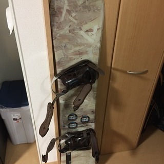 【155cm】スノーボード板・ビンディング2点セットの画像