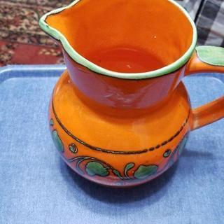 フランスで買ったなんともいえない素敵な色合いのポットです

の画像