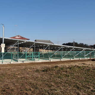 太陽光発電１０ＫＷ　　３３０Wモジュ‐ル×８０枚　２６４００Ｗ