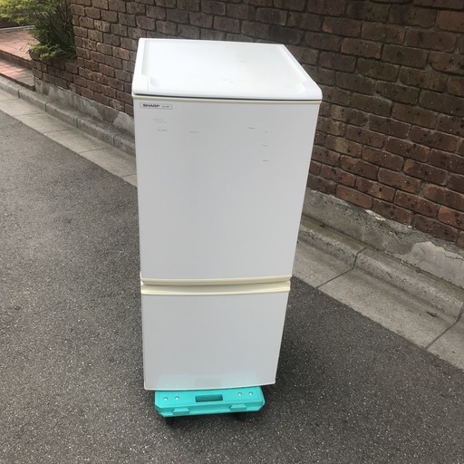 SHARP シャープ ノンフロン冷凍冷蔵庫 SJ-14P-H 137L 2008年製