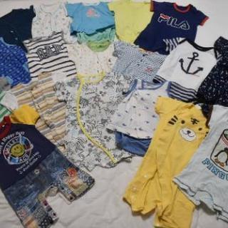 男の子　夏服ロンパース　70サイズ　18点