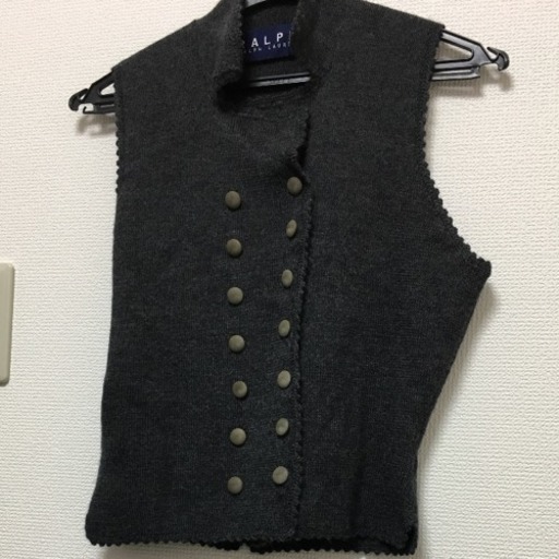 ラルフローレン ベスト グレー