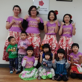 お子様と一緒に楽しくフラダンス♪初心者さん大歓迎＼(^o^)／