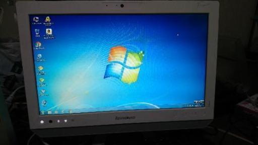 取引中。Windows7 レノボ一体型パソコン