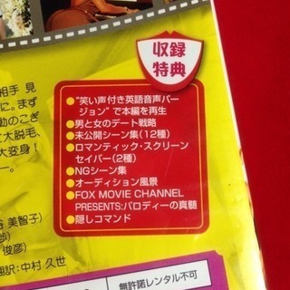 送料込 DVD最愛絶叫計画 絶叫計画シリーズ  ラブコメ・パロディ アーロンセルツァー監督の画像