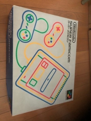スーパーファミコン箱(説明書付)