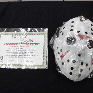 海外限定 13日の金曜日 ジェイソン ホッケーマスク 仮装グッズ 小物 ハロウィン　西岡店の画像
