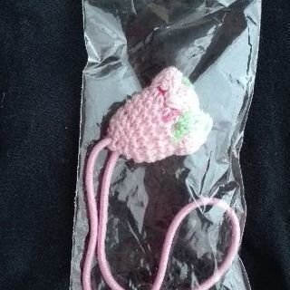編みぐるみ風・ヘアゴム♪