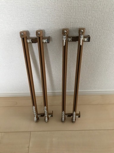 TOSOカーテンレールダブル 2本セット
