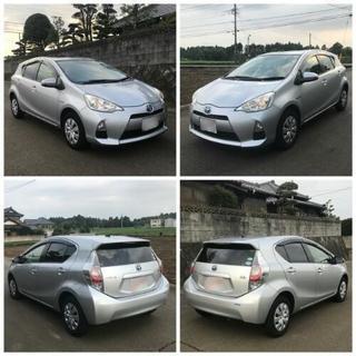 アクア 25年式 車検32.8 ナビ ワンセグTV付き 街乗りリッター25キロ計測！格安出品！の画像