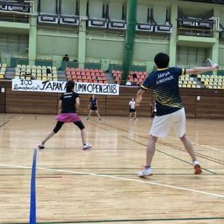 一緒にやろまいクロスミントン💗10月2日