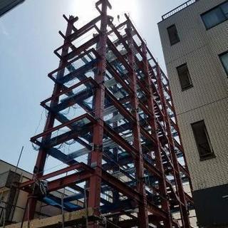鉄骨工事一式❗経験者、未経験者歓迎❗地方からの応募も大歓迎‼️の画像