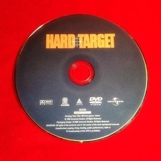 送料込DVDハードターゲット クロードヴァンダム主演  ジョンウー監督 闇夜の中で殺人ゲームの画像
