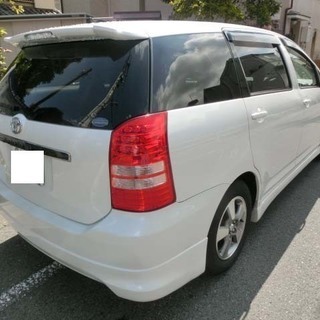 トヨタ ウィッシュ Ｘ　Ｓパッケージ　ナビＥＴＣ　ＣＤ　ＨＩＤ　サンルーフ付き 平成15年 8.2万km	1800cc 	検32年6月まで 事故歴なしの画像