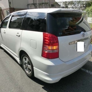 トヨタ ウィッシュ Ｘ　Ｓパッケージ　ナビＥＴＣ　ＣＤ　ＨＩＤ　サンルーフ付き 平成15年 8.2万km	1800cc 	検32年6月まで 事故歴なしの画像