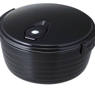 【新品】カクセー 紀州備長炭入り レンジdeおひつの画像