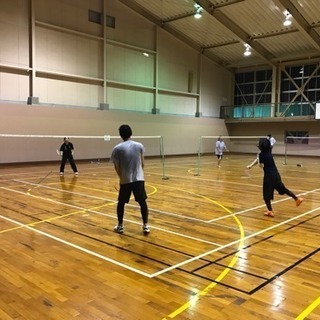 バドミントン楽しく！