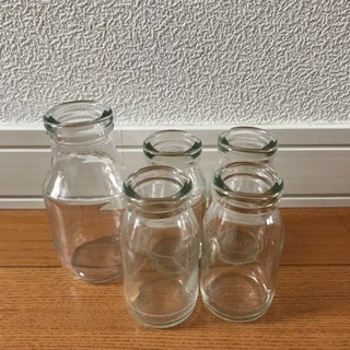 牛乳瓶  ５本