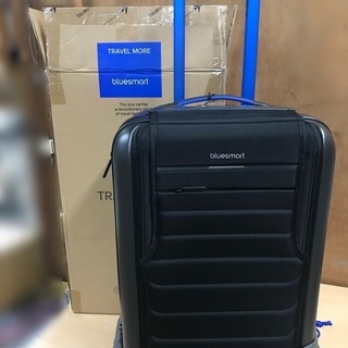 ◇ 未使用 ◇◆ スマート スーツケース 旅行 カバン blue...
