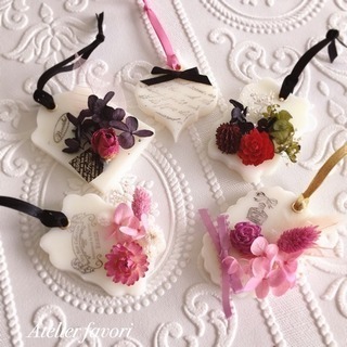 川越 アロマワックスサシェ&アロマワックスカップフリーレッスンの画像