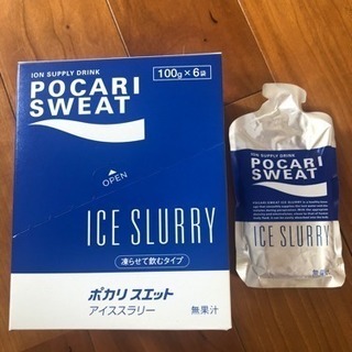 ポカリスエット アイススラリー 6個の画像