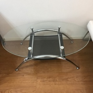 ガラステーブル 譲りますの画像