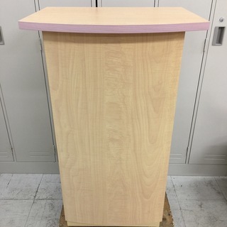 中古美品　受付カウンター　受付台　レジ台　電話台　司会台　インフ...