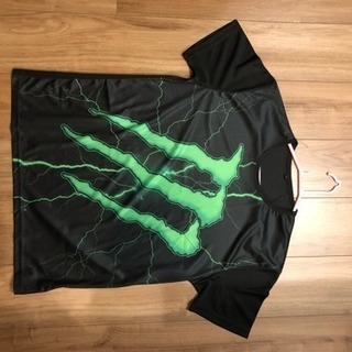 モンスター Monster ドライメッシュ シャツ Tシャツ 緑