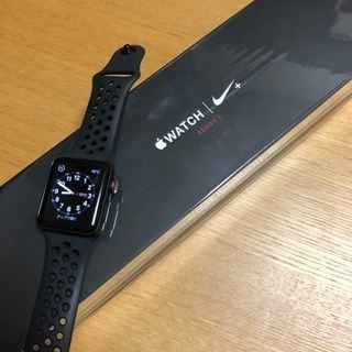 Apple Watch Serie3 NIKE + セルラーモデル38mm