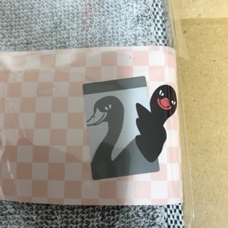 AFLAC 今治タオル ブラックスワン ハンドタオル ノベリティ 非売品の画像