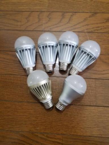 LED電球6個セット中古