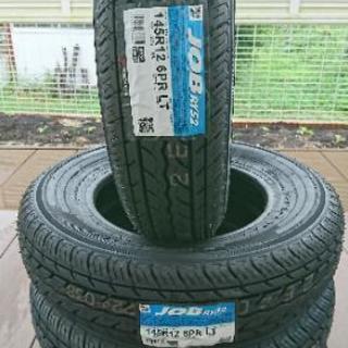 ★最終値下げ★145R12 6PR軽トラ 軽バン未使用シール付き...