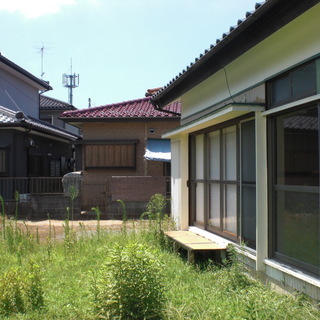 土地が広くて４５４㎡、３ＤＫリノベーションほぼ自由の平屋でちょっ...