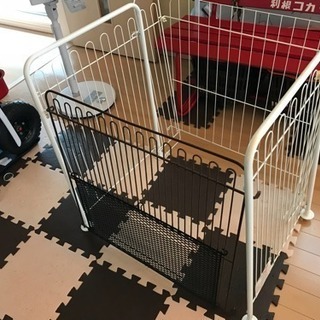 石油ファンヒーターフェンス！