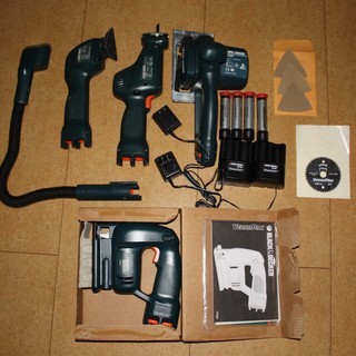 【終了】BLACK AND DECKER 電動工具セット