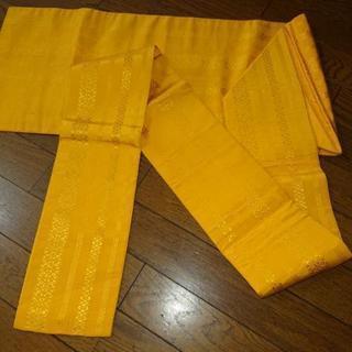 博多帯 218cm  短い帯の画像