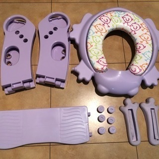 カエルのトイレトレーナー、補助便座、おまるの画像