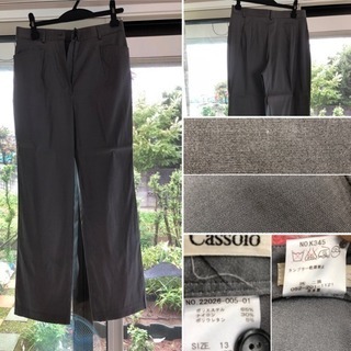 Cassoloのスーツ（ジャケット15号・パンツ13号）上下別々の購入可能！の画像