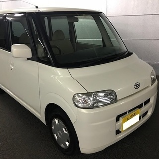 コミコミ78000円のみ　H17タント4WD白　車検H30.11...