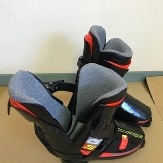 スキー板 & ブーツ & ストック セットの画像