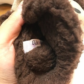 美品‼️ムートンブーツ17cmの画像