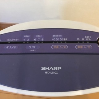 SHARP セラミック ファンヒーターの画像